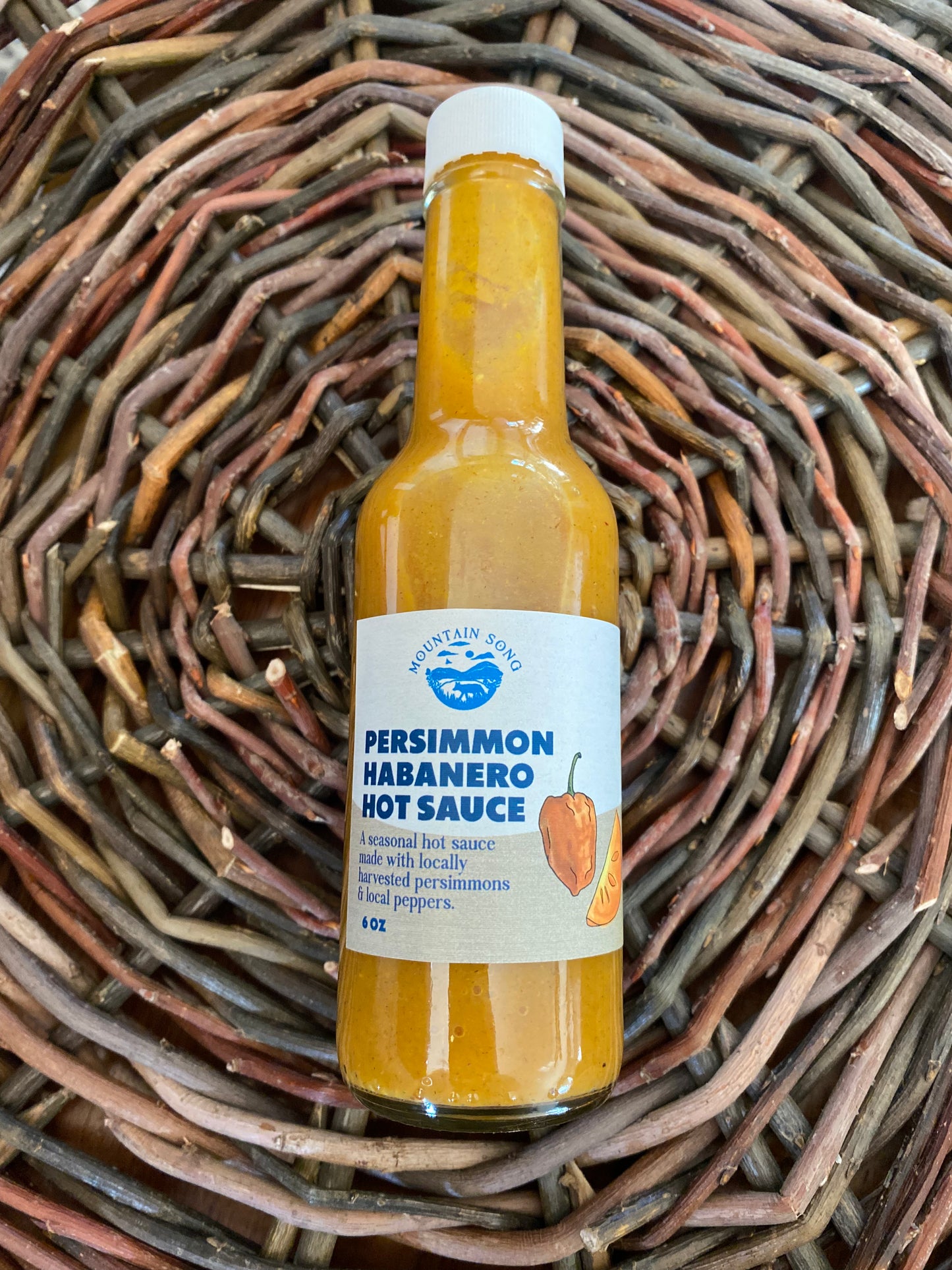 Persimmon Habanero Hot Sauce