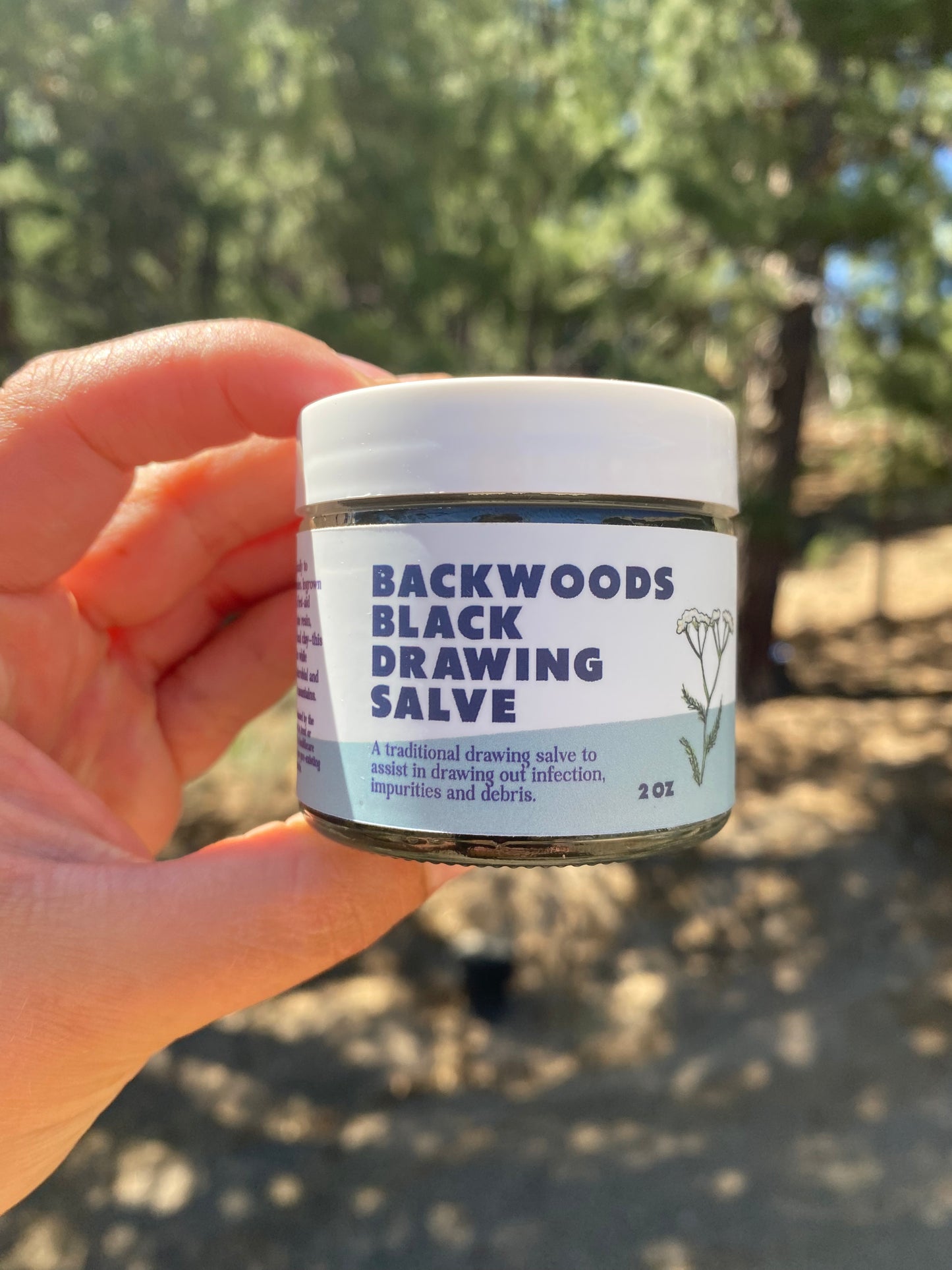 Backwoods Black Drawing Salve