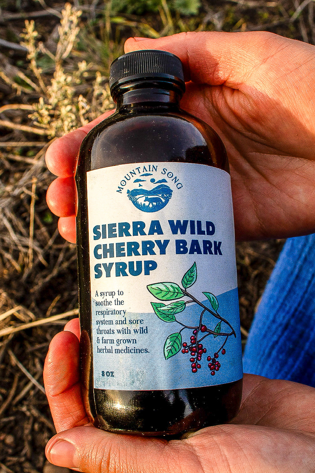 Sierra Wild Cherry Bark Syrup