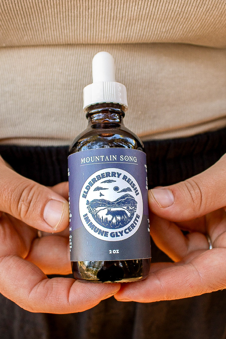 Elderberry Reishi Immune Glycerite