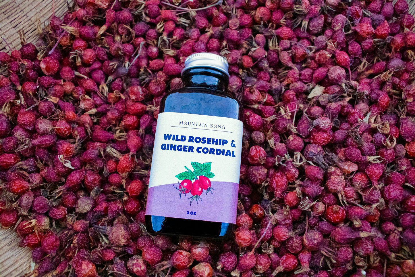 Wild Rosehip & Ginger Cordial