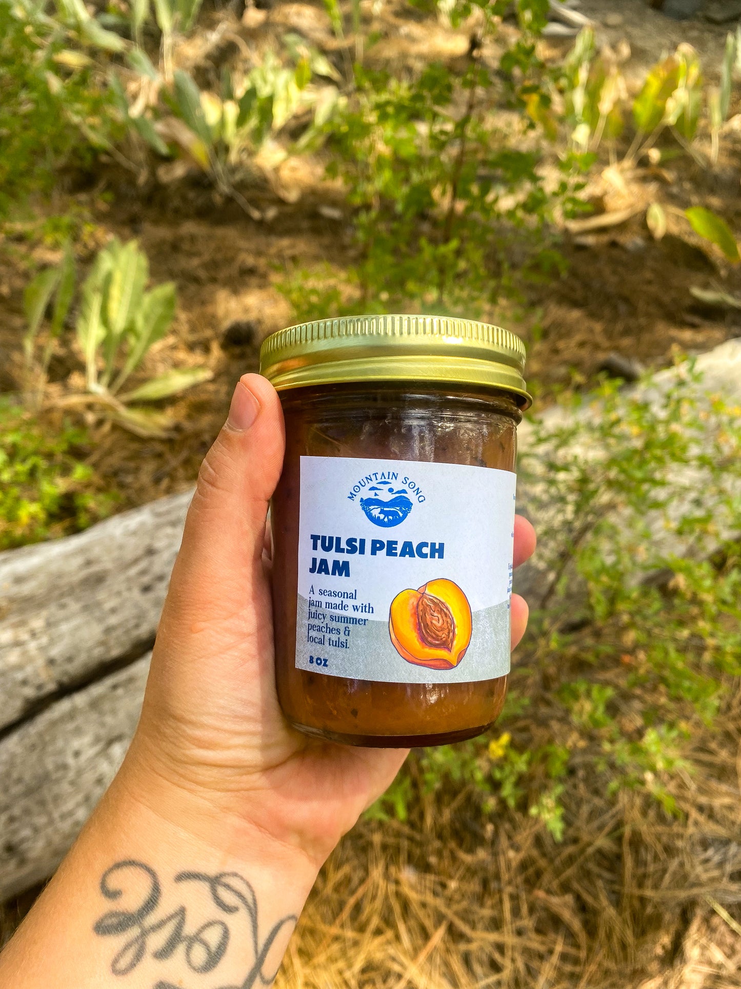 Tulsi Peach Jam