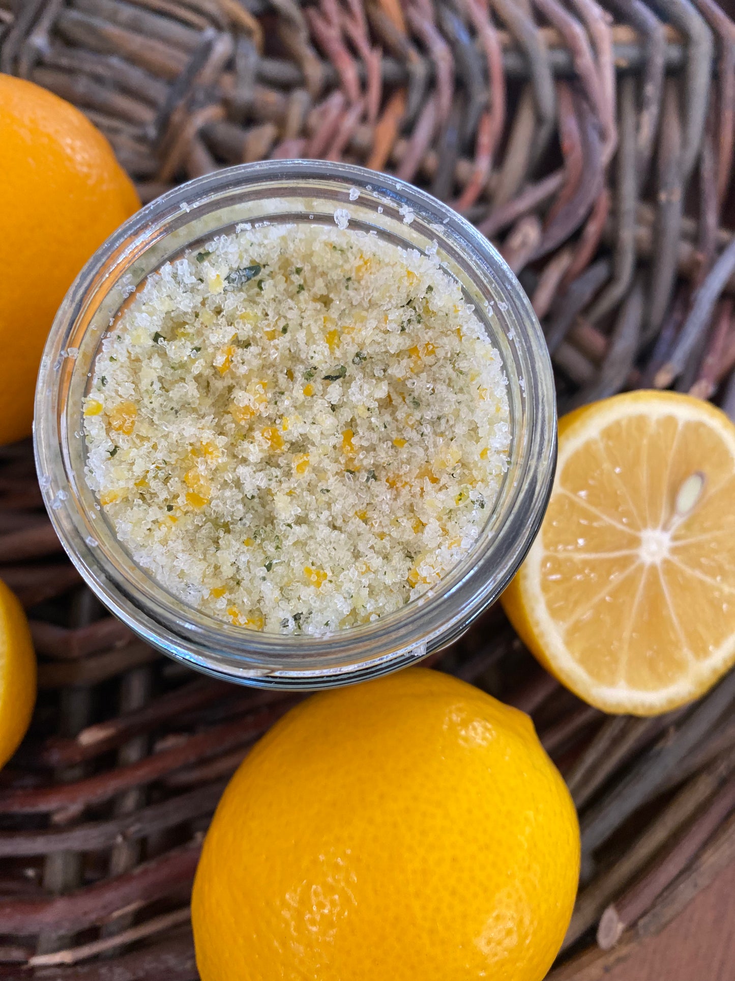 Preserved Meyer Lemon Herbal Salt