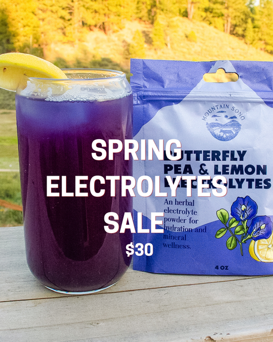 Butterfly Pea & Lemon Herbal  Electrolytes