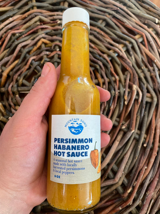 Persimmon Habanero Hot Sauce