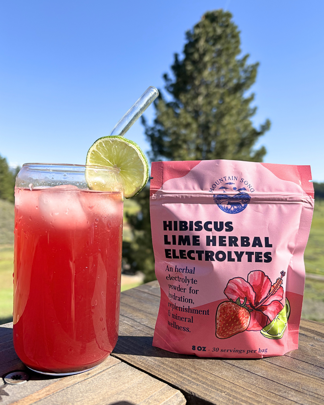 Hibiscus Lime Electrolytes