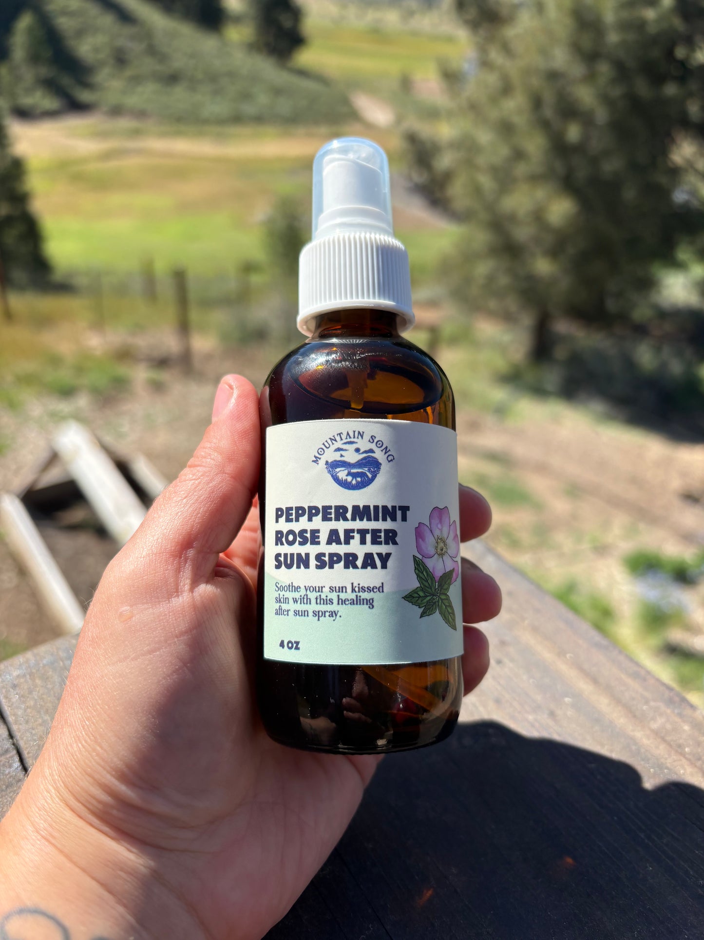 Peppermint Rose After Sun Spray