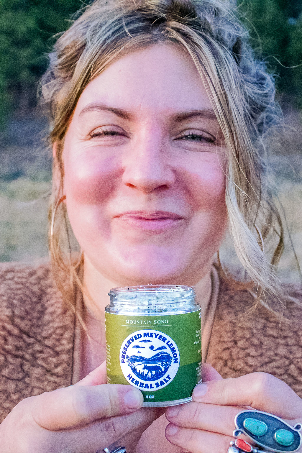 Preserved Meyer Lemon Herbal Salt