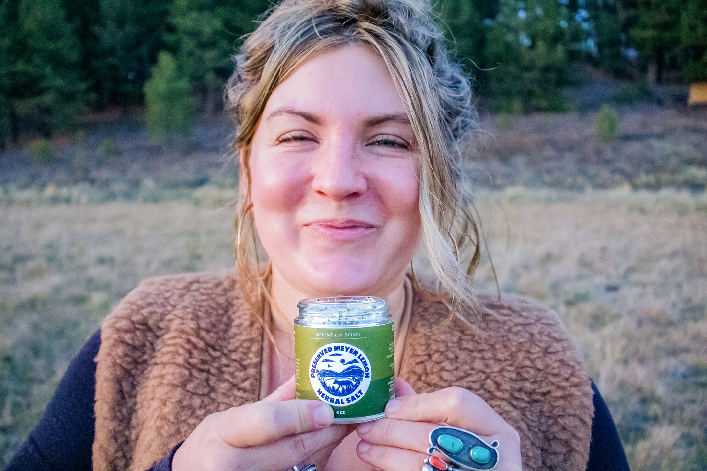 Preserved Meyer Lemon Herbal Salt