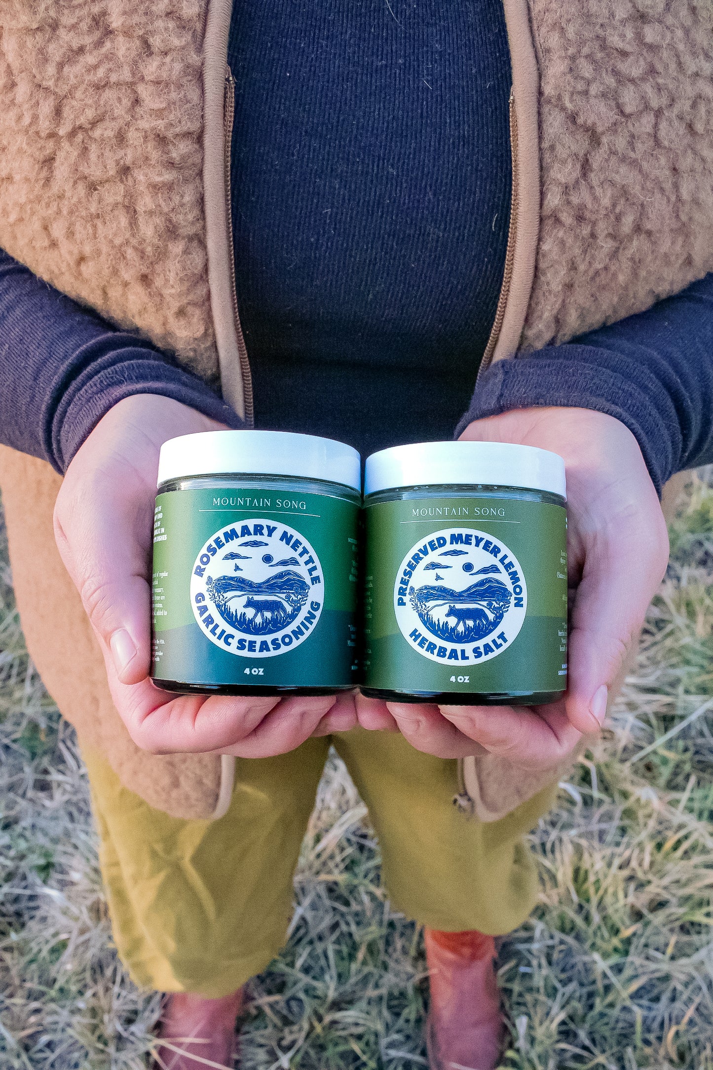 Preserved Meyer Lemon Herbal Salt