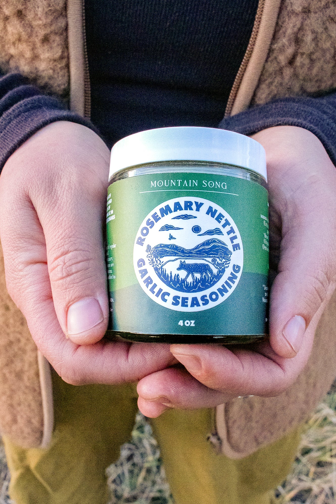 Rosemary Nettle Garlic Seasoning