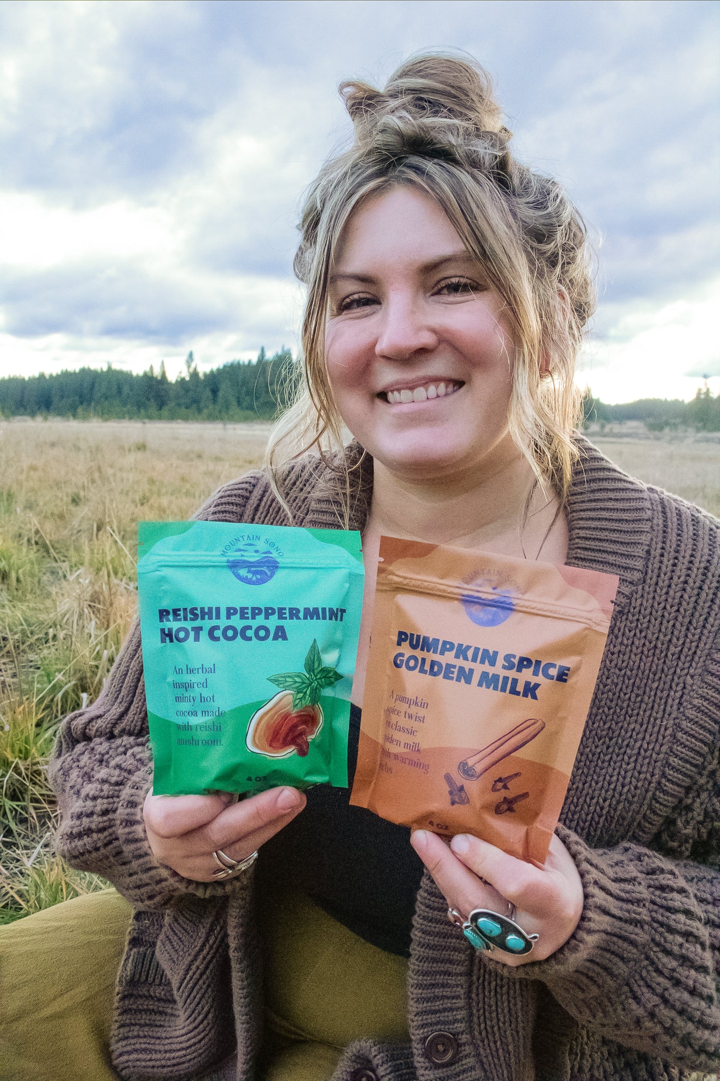 Reishi Peppermint Hot Cocoa