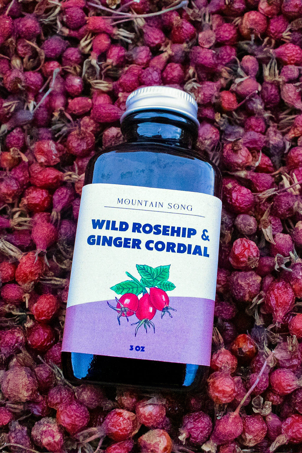 Wild Rosehip & Ginger Cordial