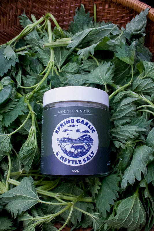 Spring Garlic & Nettle Salt