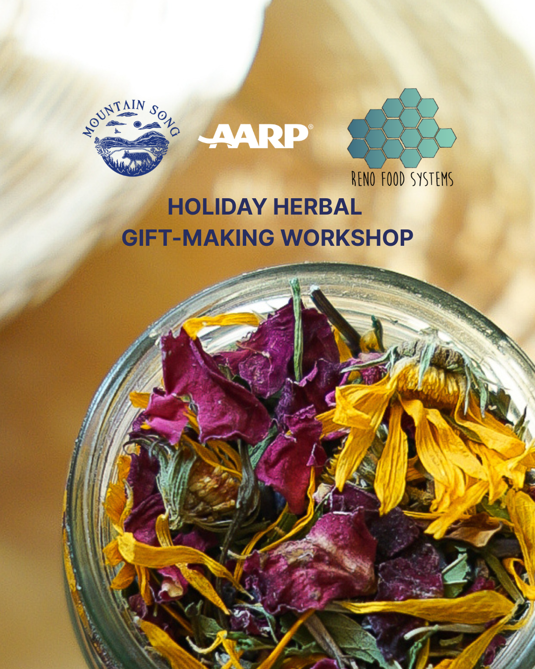 Holiday Herbal Gift-Making Workshop