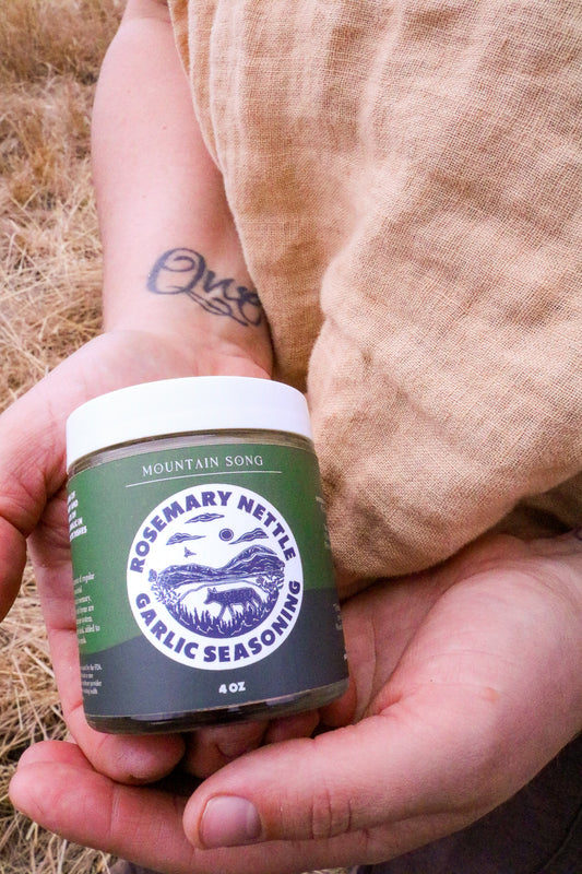 Rosemary Nettle Garlic Seasoning
