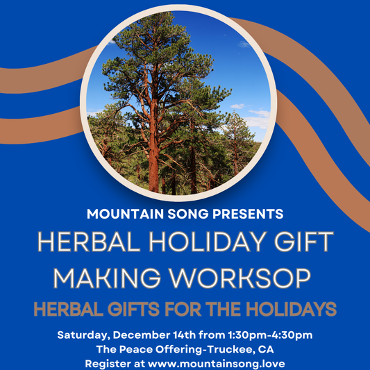 Herbal Holiday Gift Making Workshop